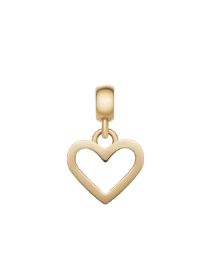 Daniel Wellington DW Charm Heart 13mm Gold