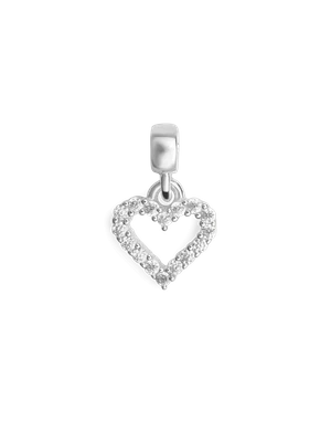 Daniel Wellington DW Charm Heart 13mm Silver