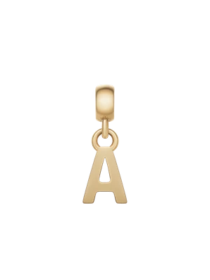 Daniel Wellington DW Charm Letter A Gold