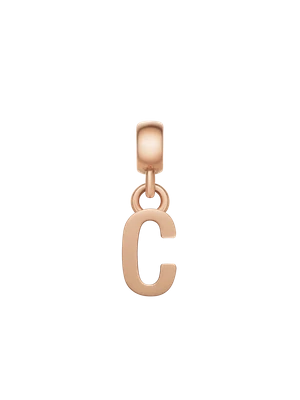 Daniel Wellington DW Charm Letter C Rose Gold