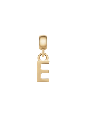 Daniel Wellington DW Charm Letter E Gold