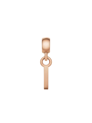 Daniel Wellington DW Charm Letter I Rose Gold