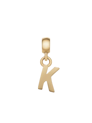 Daniel Wellington DW Charm Letter K Gold