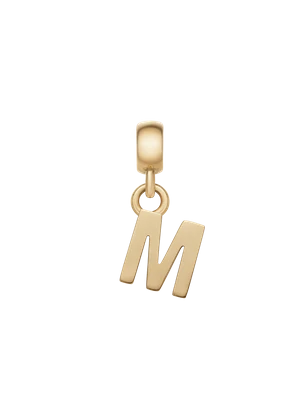 Daniel Wellington DW Charm Letter M Gold