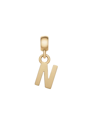 Daniel Wellington DW Charm Letter N Gold