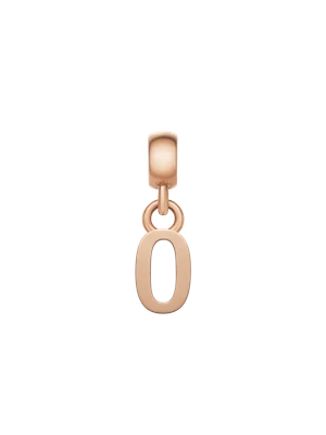 Daniel Wellington DW Charm Letter O Rose Gold