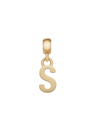 Daniel Wellington DW Charm Letter S Gold
