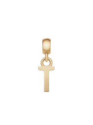 Daniel Wellington DW Charm Letter T Gold