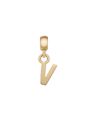 Daniel Wellington DW Charm Letter V Gold