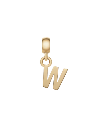 Daniel Wellington DW Charm Letter W Gold