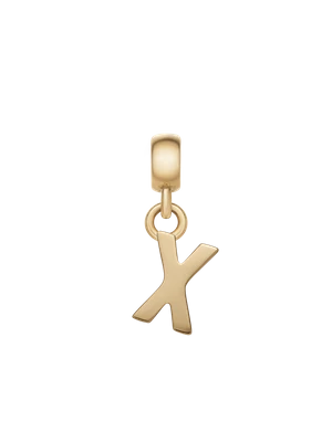 Daniel Wellington DW Charm Letter X Gold