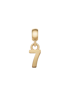 Daniel Wellington DW Charm Number 7 Gold