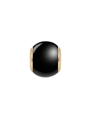 Daniel Wellington DW Charm Orb Black 6x5mm Gold