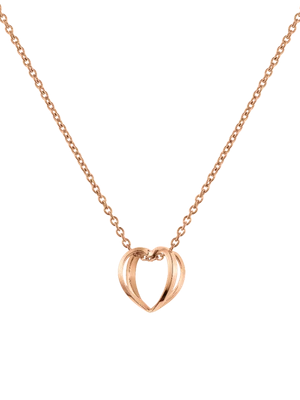 Daniel Wellington DW Elan Le Coeur Necklace Rose Gold