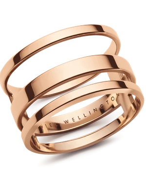 Zdjęcie produktu Daniel Wellington DW Elan Triad Ring 52 Rose Gold