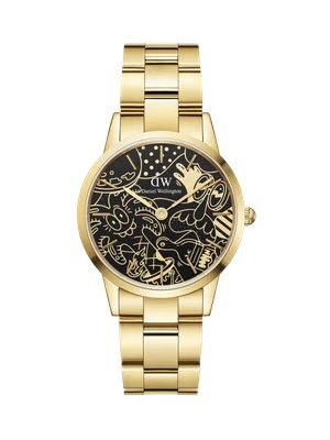 Daniel Wellington DW Iconic Steven Harrington 36mm Gold