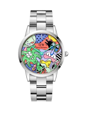 Daniel Wellington DW Iconic Steven Harrington 40mm Silver