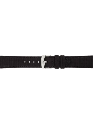 Daniel Wellington DW Strap 18mm Silver czarny