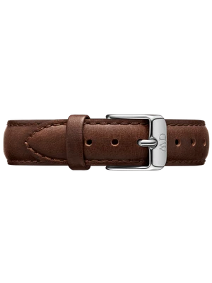 Daniel Wellington DW Strap Leather Bristol Silver