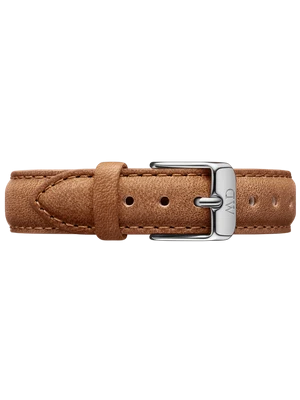 Daniel Wellington DW Strap Leather Durham Silver