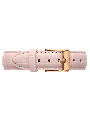 Daniel Wellington DW Strap Leather Rouge Rose Gold