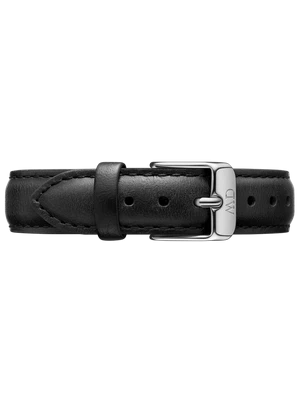 Daniel Wellington DW Strap Leather Sheffield Silver