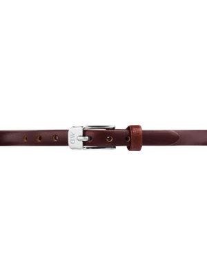 Daniel Wellington DW Strap Leather Silver