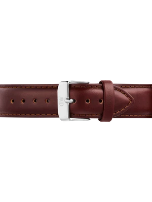 Daniel Wellington DW Strap Leather Silver