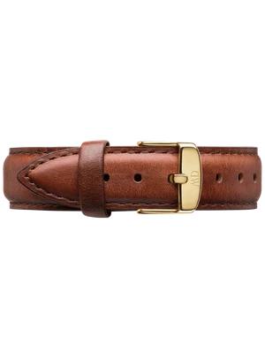 Daniel Wellington DW Strap Leather St Mawes Gold