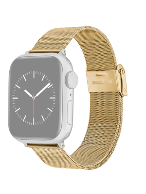 Daniel Wellington DW Strap Smartwatch Mesh 18mm Gold