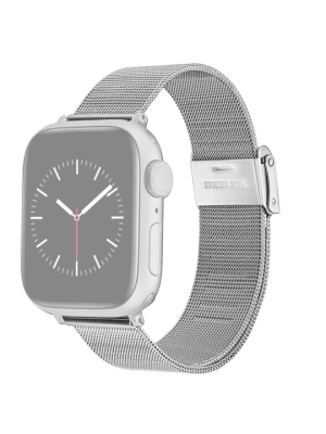 Daniel Wellington DW Strap Smartwatch Mesh 18mm Silver