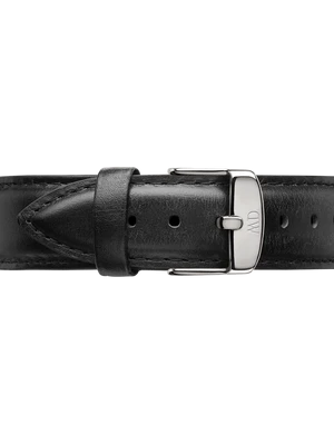 Daniel Wellington DW Strap XL Leather Sheffield Silver