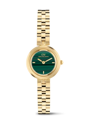 Daniel Wellington DW Watch Aurea 3-Link Malachite Gold 25mm