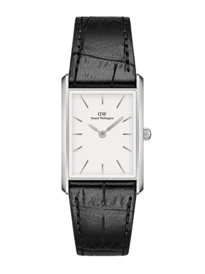 Daniel Wellington DW Watch Bound Black Crocodile Silver