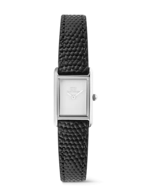 Daniel Wellington DW Watch Bound Mini Black Lizard Silver
