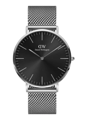 Daniel Wellington DW Watch Classic Mesh Onyx Silver