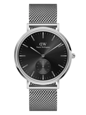 Daniel Wellington DW Watch Classic Multi-Eye Sterling Onyx Silver