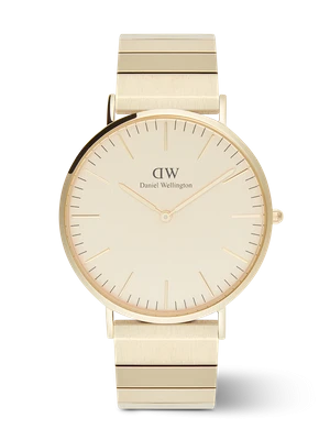 Daniel Wellington DW Watch Classic Piano Link Gold Unitone