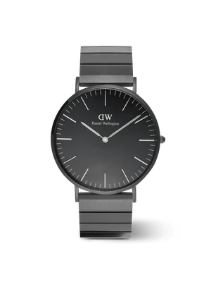 Daniel Wellington DW Watch Classic Piano Link Onyx Unitone Black