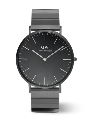 Daniel Wellington DW Watch Classic Piano Link Onyx Unitone Black