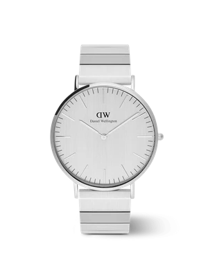 Daniel Wellington DW Watch Classic Piano Link Silver Unitone