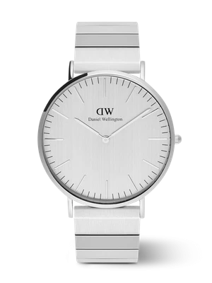 Daniel Wellington DW Watch Classic Piano Link Silver Unitone