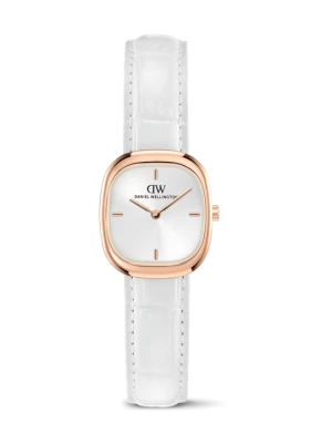 Daniel Wellington DW Watch Corta White-Croc Rose Gold 24mm