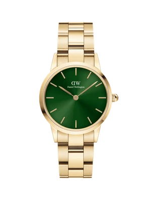 Daniel Wellington DW Watch Iconic Link Emerald Gold