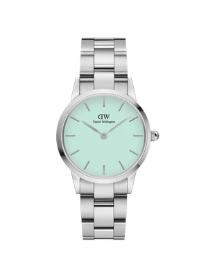 Daniel Wellington DW Watch Iconic Link Mint Silver