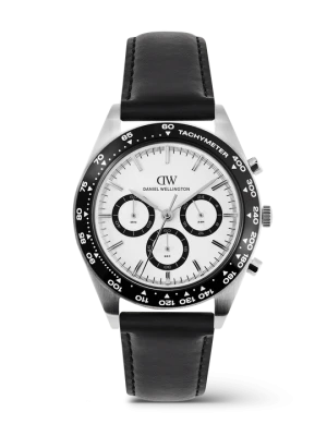 Daniel Wellington DW Watch Iconic Tachymeter Sheffield Silver 42mm
