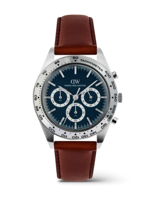 Daniel Wellington DW Watch Iconic Tachymeter St-Mawes Arctic Silver 42mm