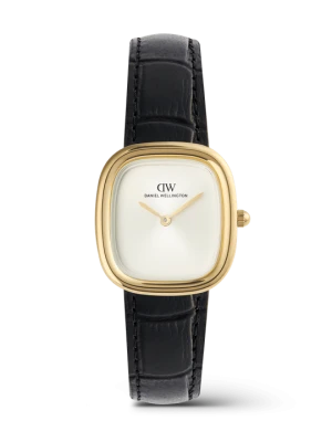 Daniel Wellington DW Watch Margot Black Croc Gold 24mm