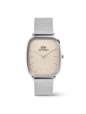 Daniel Wellington DW Watch Marlon Sterling Linen Silver