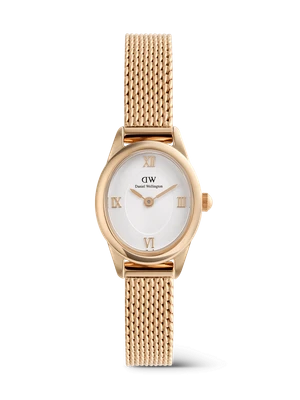 Daniel Wellington DW Watch Ophelia Mini Mesh White Rose Gold 22x25,5mm